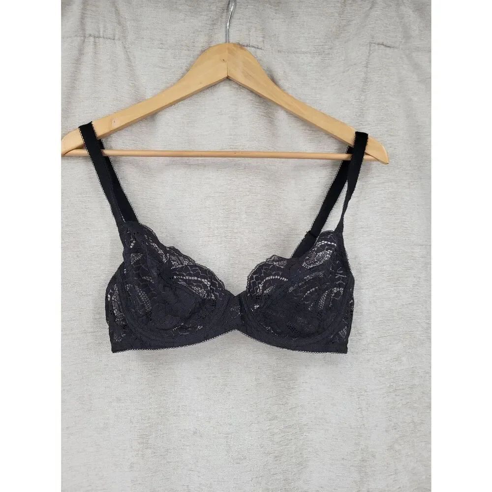 Wacoal 85510 Lace Underwire Bra in Black - Women's Intimates